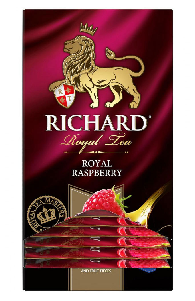 Чай травяной Richard Royal Raspberry, 25x1,5 г