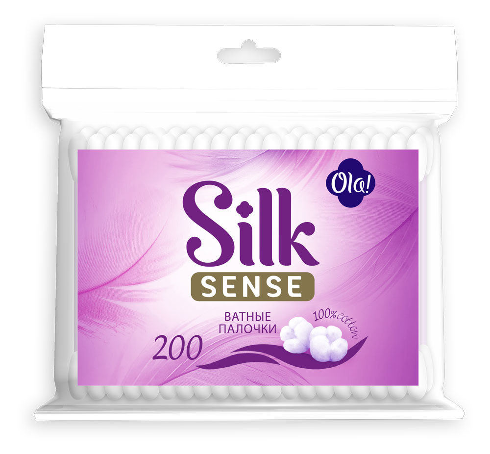 Ватные палочки Ola! Silk Sense, 200 шт