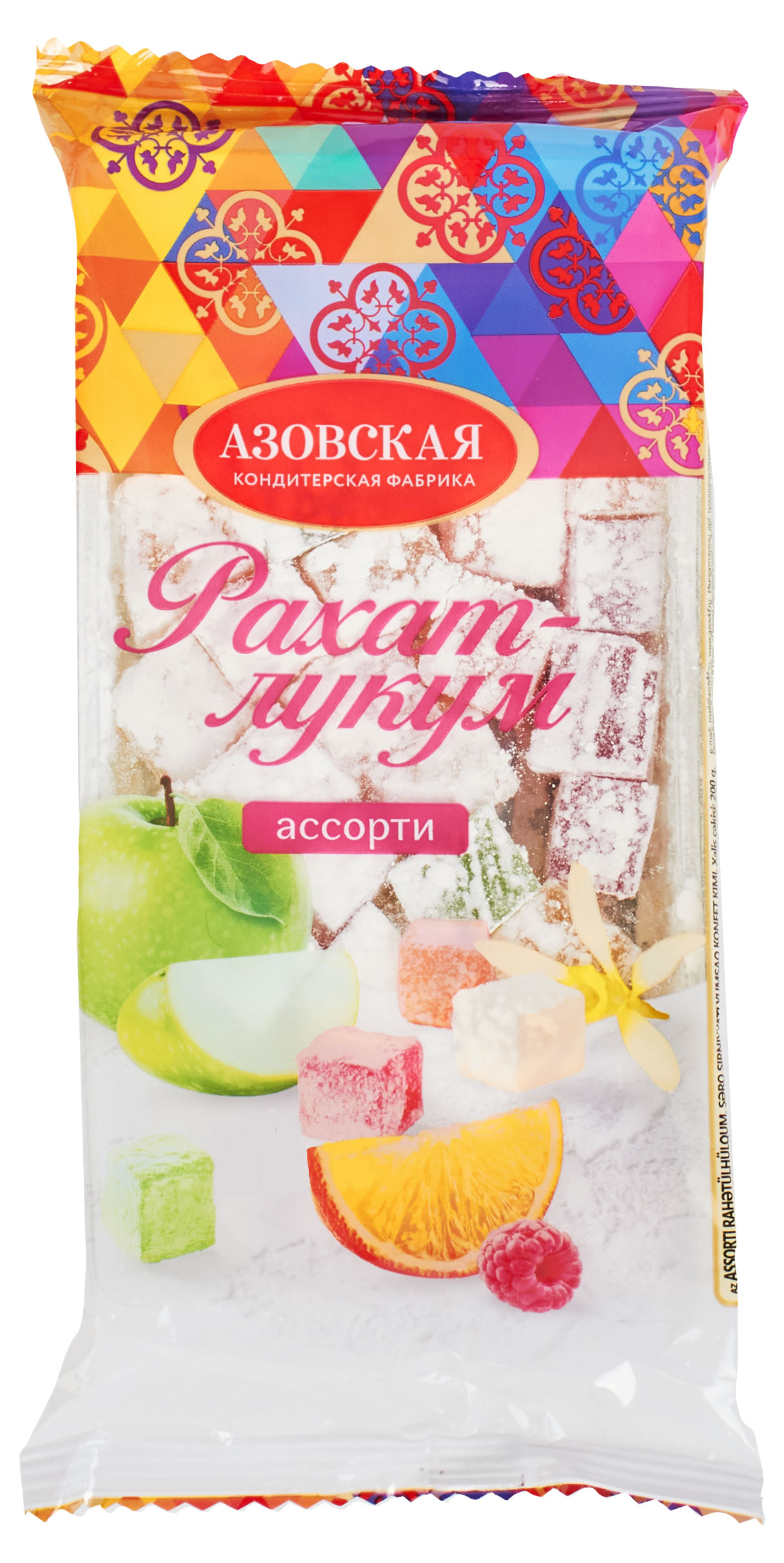 Рахат-лукум «Азовская кондитерская фабрика» ассорти, 200 г