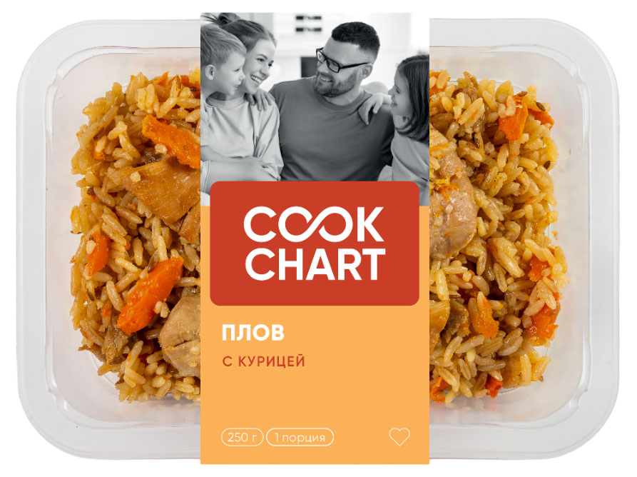 Плов Cook Chart с курицей, 250 г