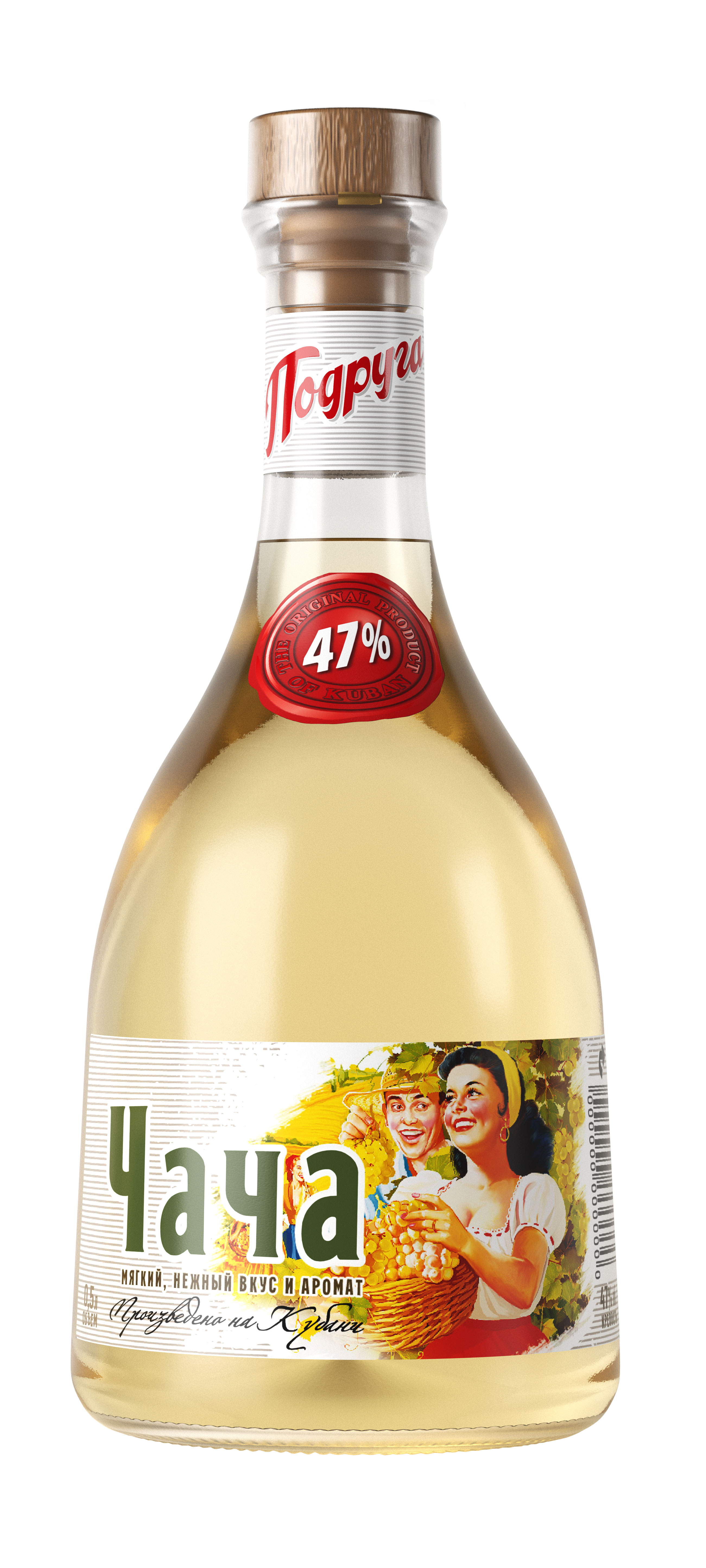 Чача  «Подруга» Россия, 0,5 л