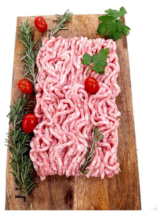 Фарш из свинины фермерской АШАН Красная птица охлажденный, 800 г