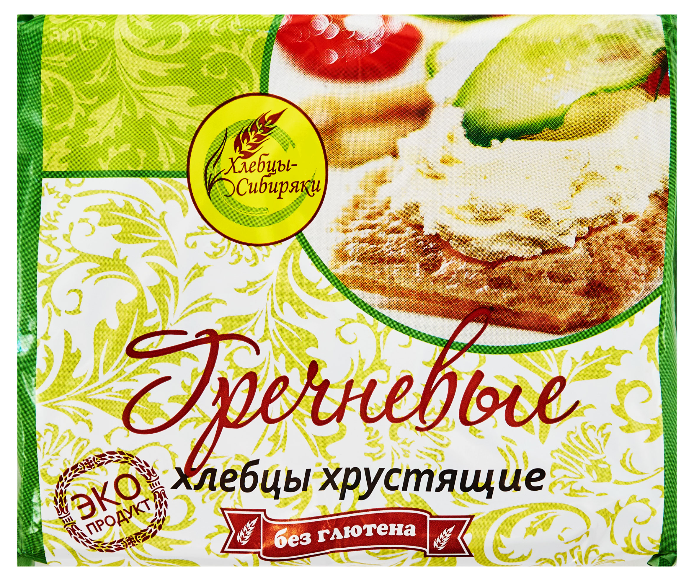 Хлебцы гречневые «Шугарофф» безглютеновые, 60 г