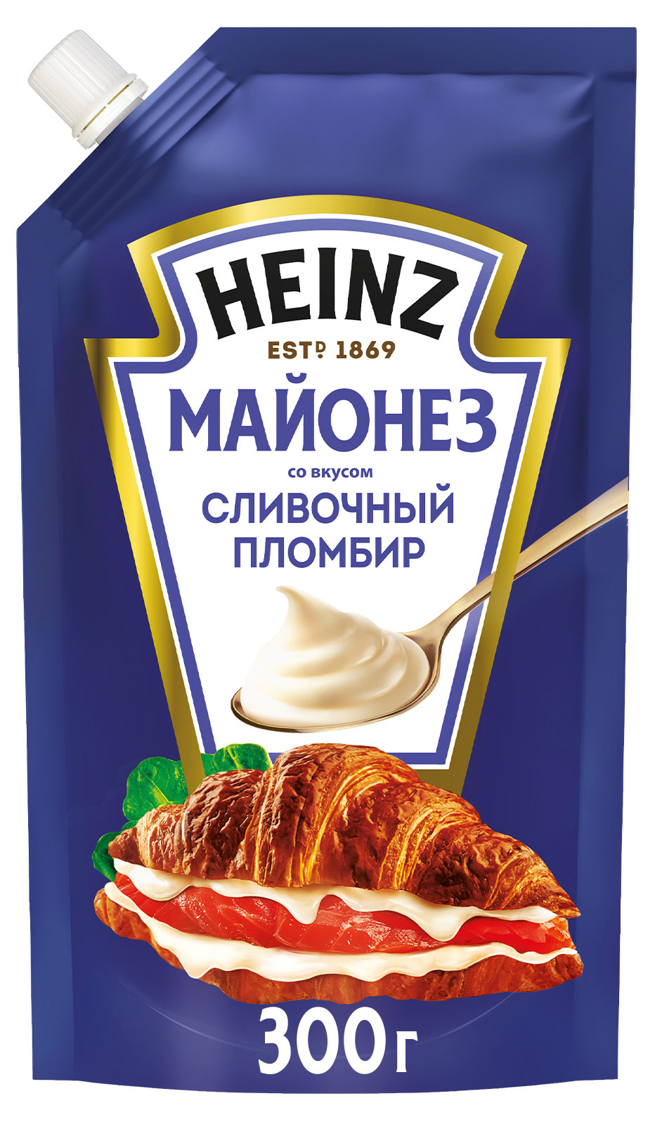 Майонез Heinz со вкусом Сливочный Пломбир 67%, 300 г