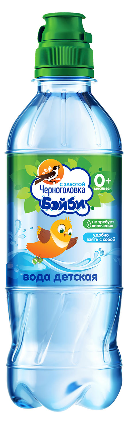 Вода детская «Черноголовка Бэйби» без газа, 330 мл