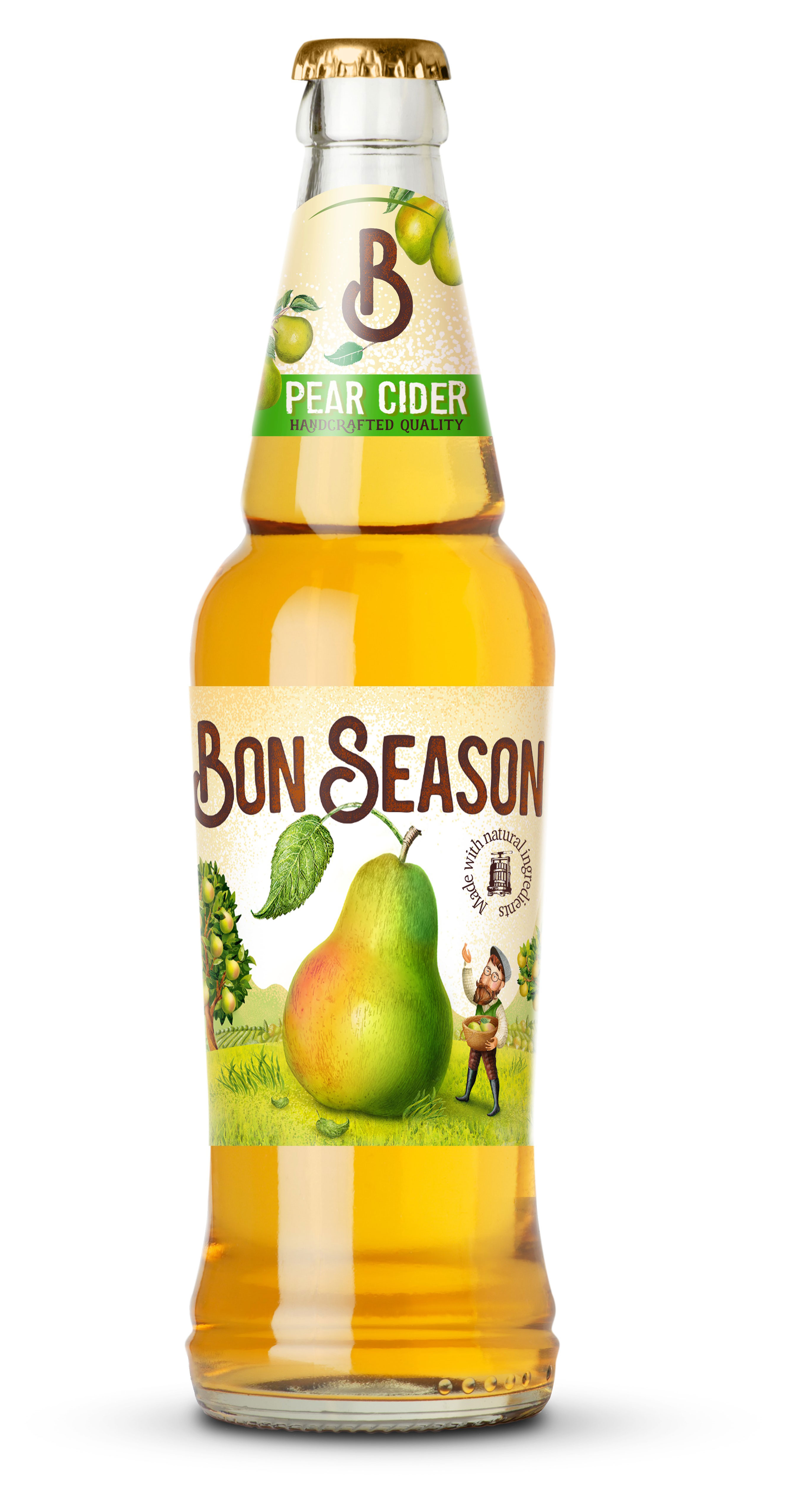 Сидр Bon Season BON SEASON груша, 400 мл