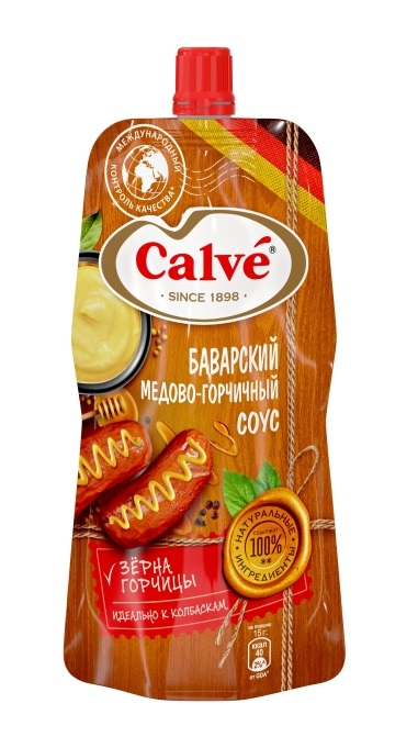 Соус медово-горчичный Calve Баварский, 230 г