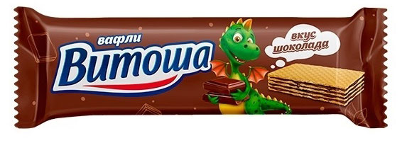 Вафли «Витоша» вкус шоколада, 27 г