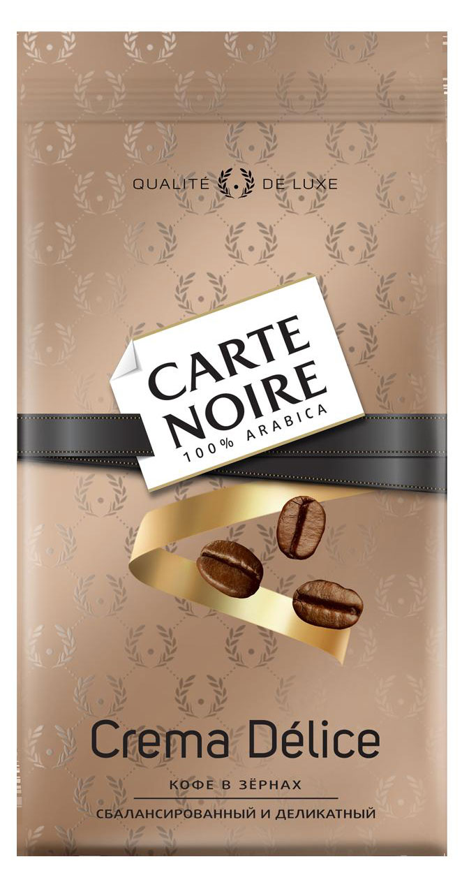 Кофе в зернах Carte Noire Crema Delice жареный, 800 г