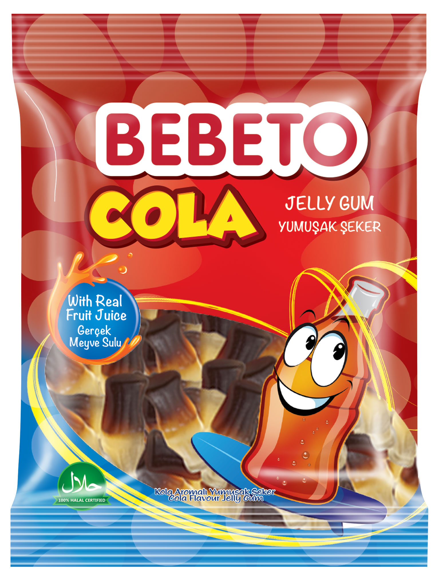 Мармелад жевательный Bebeto Cola, 70 г