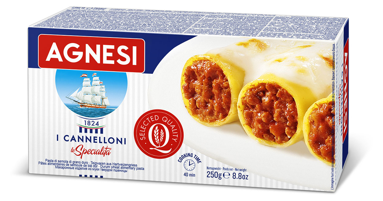 Макаронные изделия Agnesi Cannelloni, 250 г