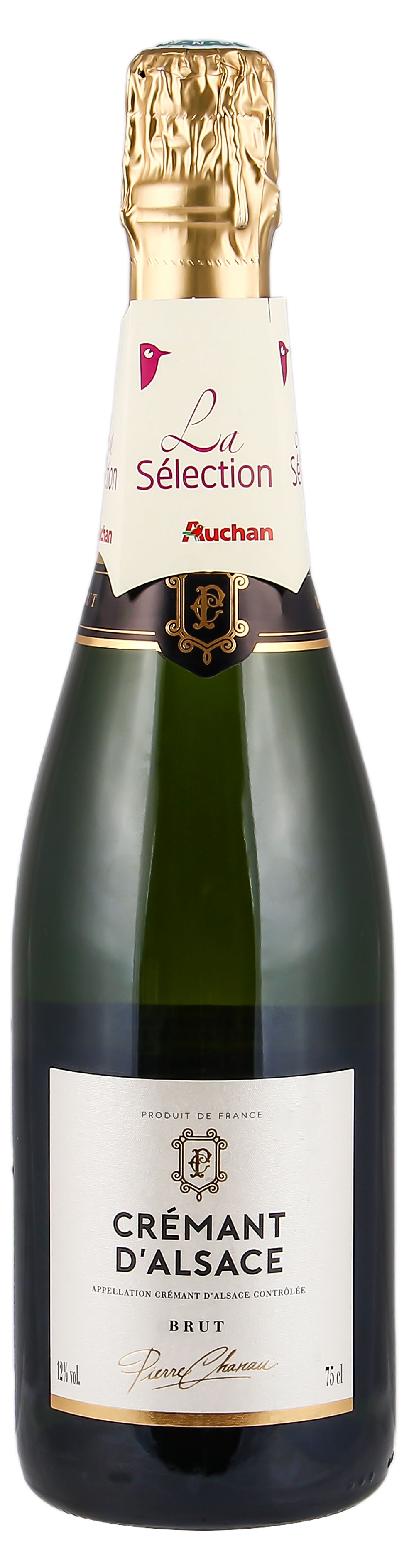 Игристое вино Pierre Chanau Cremant D'Alsace брют белое, 0,75 л