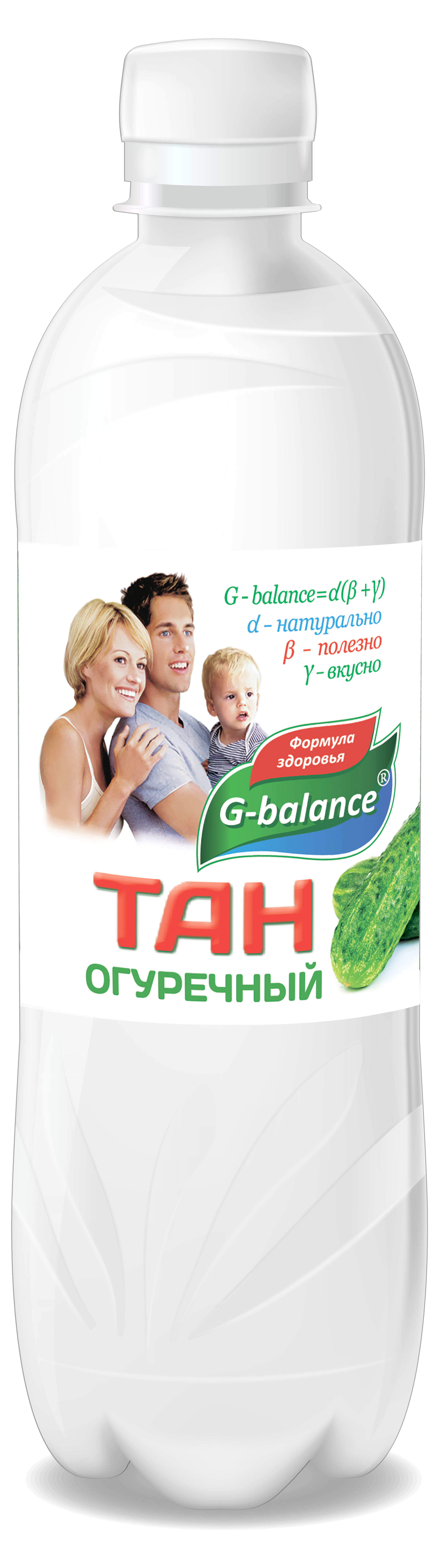 Напиток кисломолочный G-Balance Тан огуречный 1% БЗМЖ, 500 мл