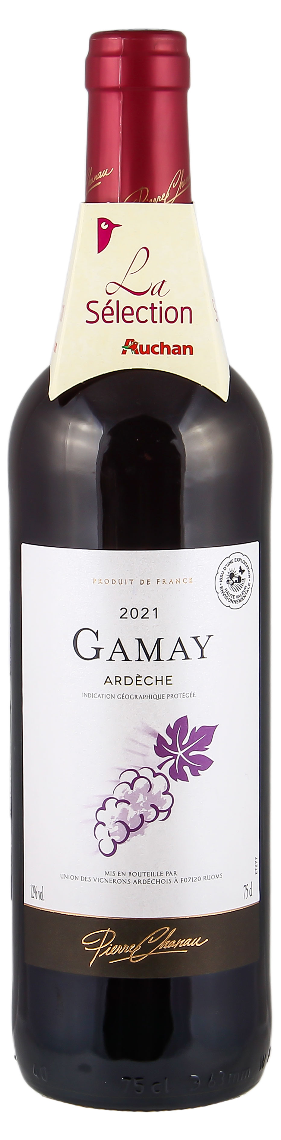 Вино Pierre Chanau Gamay Ardeche красное сухое Франция, 0,75 л