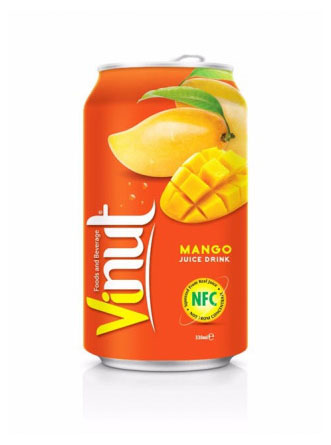 Напиток сокосодержащий Vinut Mango, 330 мл