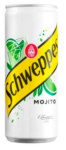 Напиток газированный Schweppes Mojito Польша, 330 мл