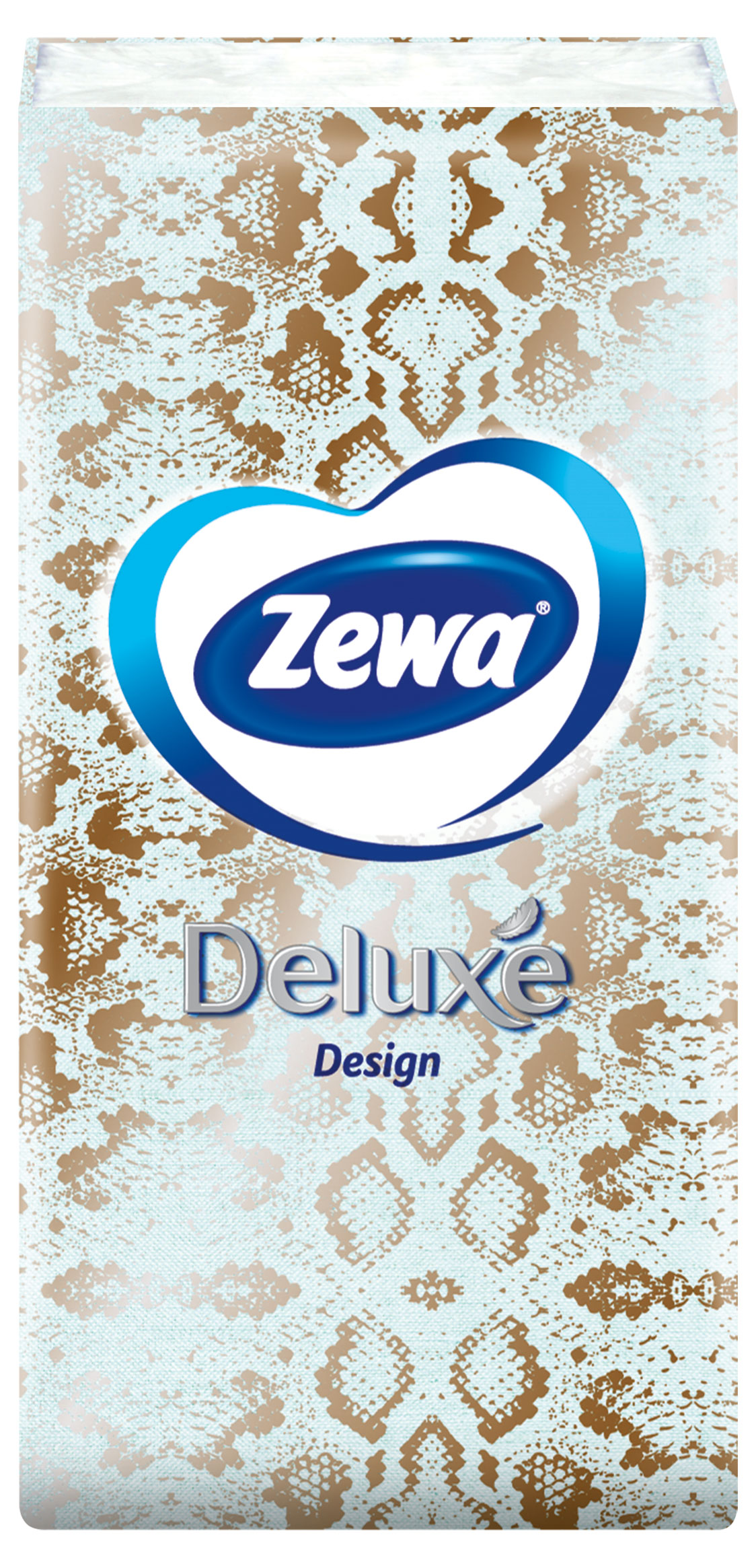 Платочки бумажные носовые  Zewa Deluxe Design, 3 слоя, 1 шт