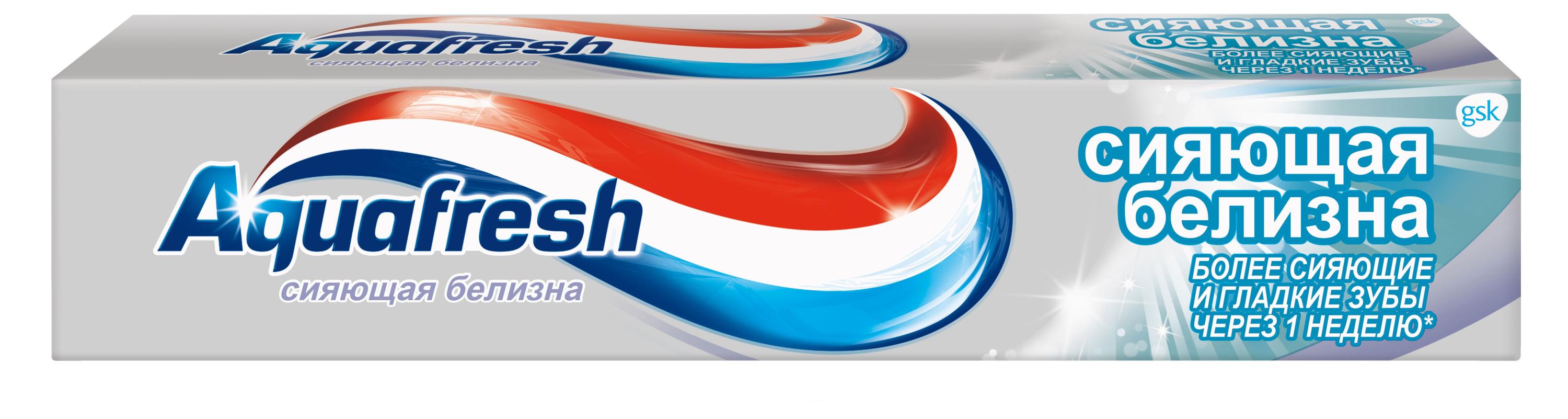 Зубная паста Aquafresh Сияющая белизна, 95 г