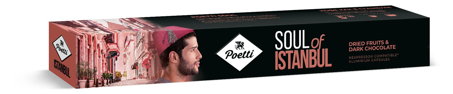 Кофе в капсулах Poetti Soul of Istanbul, 10 капсул