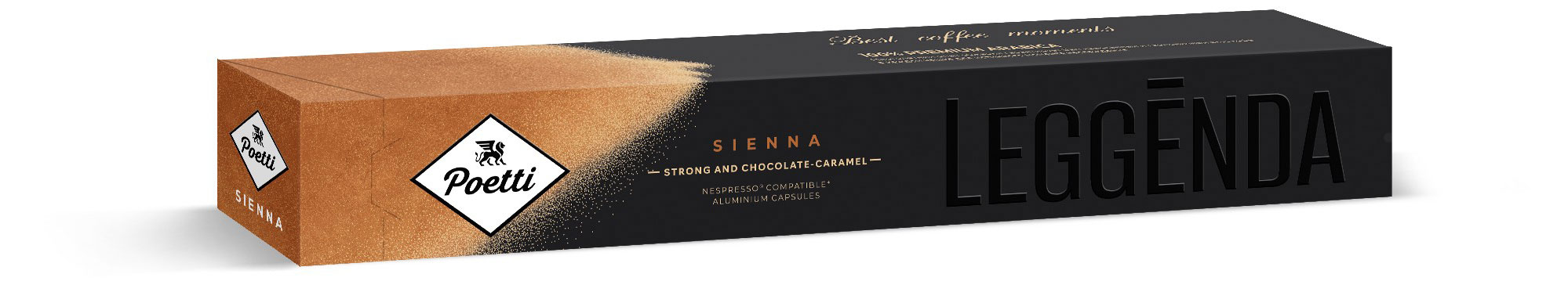 Кофе в капсулах Poetti Leggenda Sienna, 10 капсул