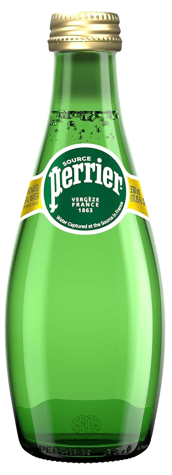 Вода минеральная Perrier газированная, 330 мл