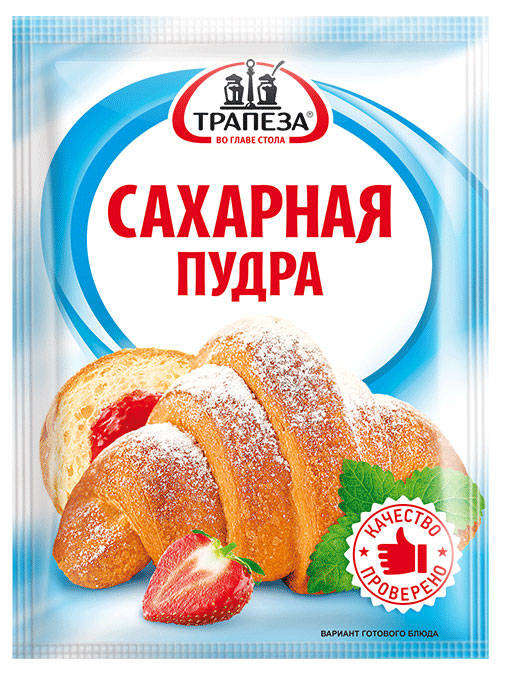 Сахарная пудра «Трапеза», 60 г