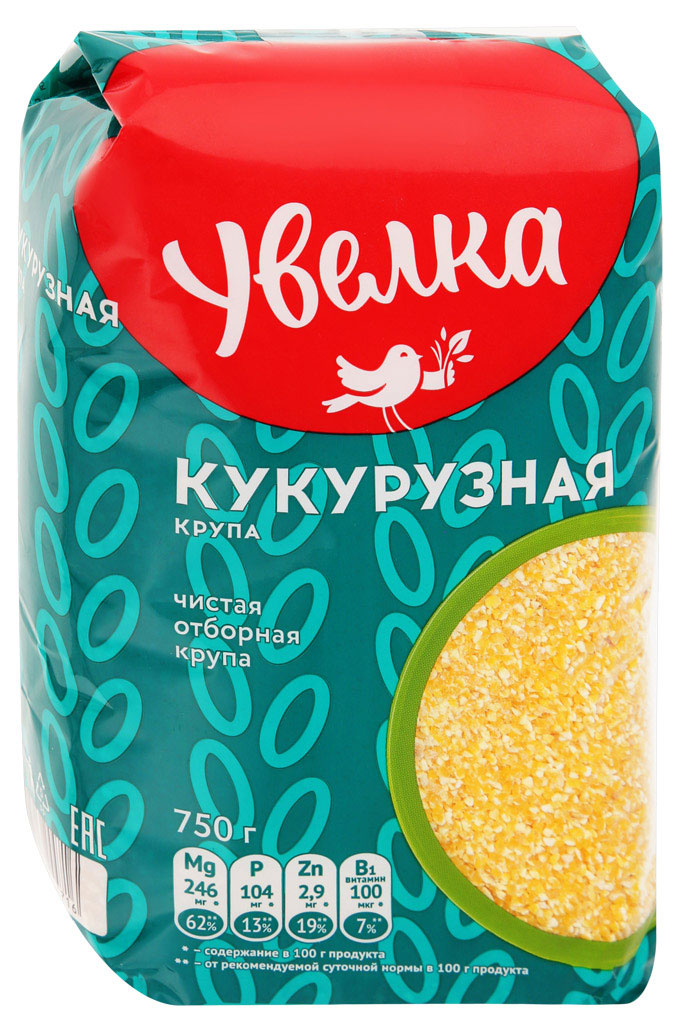 Крупа кукурузная «Увелка», 750 г