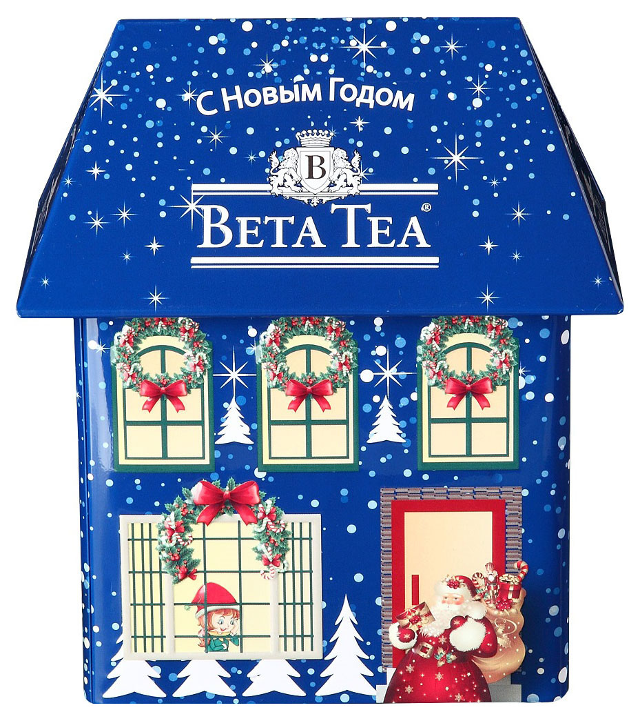 Чай черный Beta Tea байховый цейлонский крупнолистовой Домик в ассортименте 50 г, в ассортименте