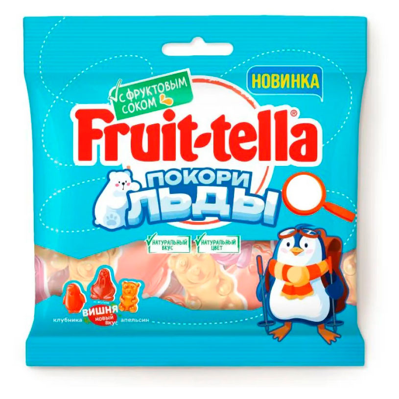 Мармелад жевательный Fruittella Покори льды, 100 г