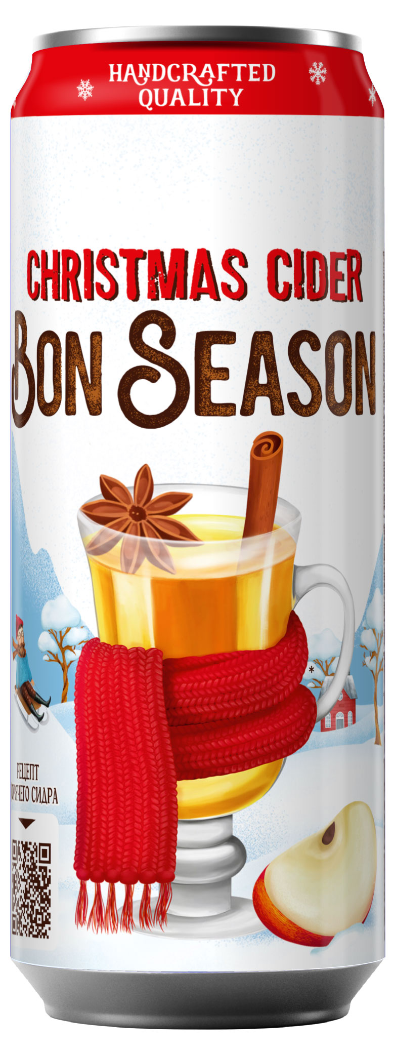 Сидр Bon Season Christmas 4,5%, 0,43 л