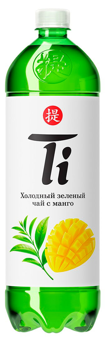 Холодный чай Ti зеленый со вкусом манго, 1,25 л