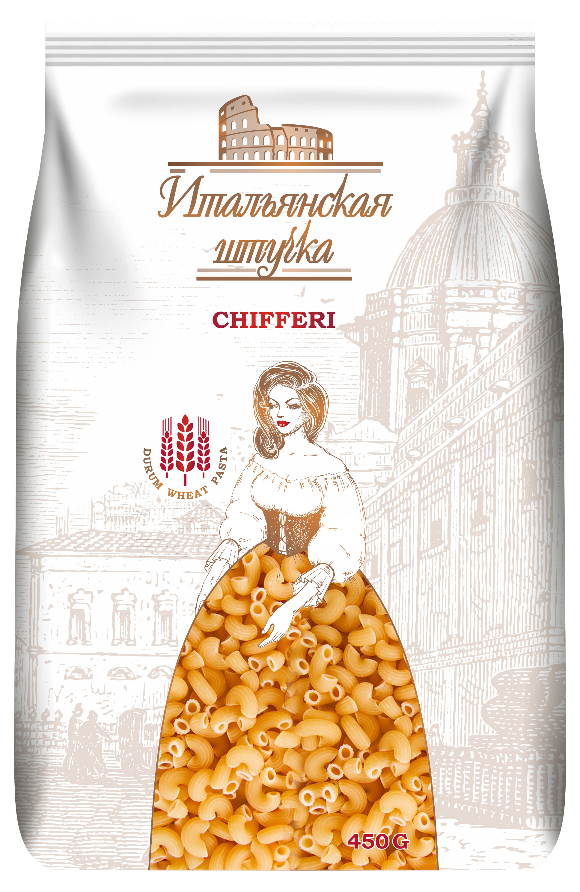 Макаронные изделия «Итальянская штучка» Рожки, 450 г