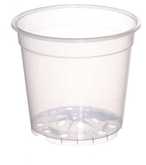 Горшок для орхидей NAT прозрачный Ø15 см, 12 см