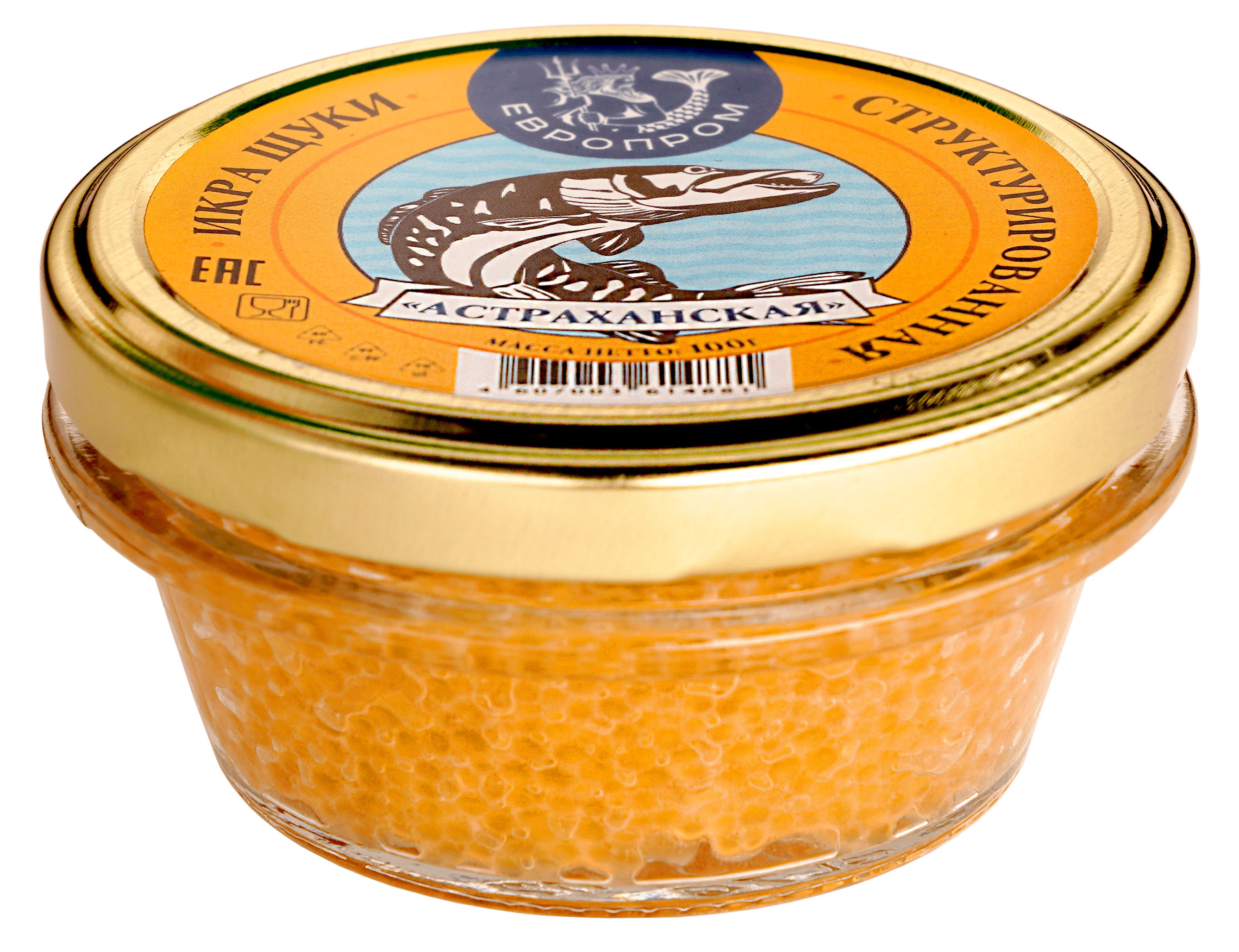 Икра щуки «Европром» структурированная, 100 г