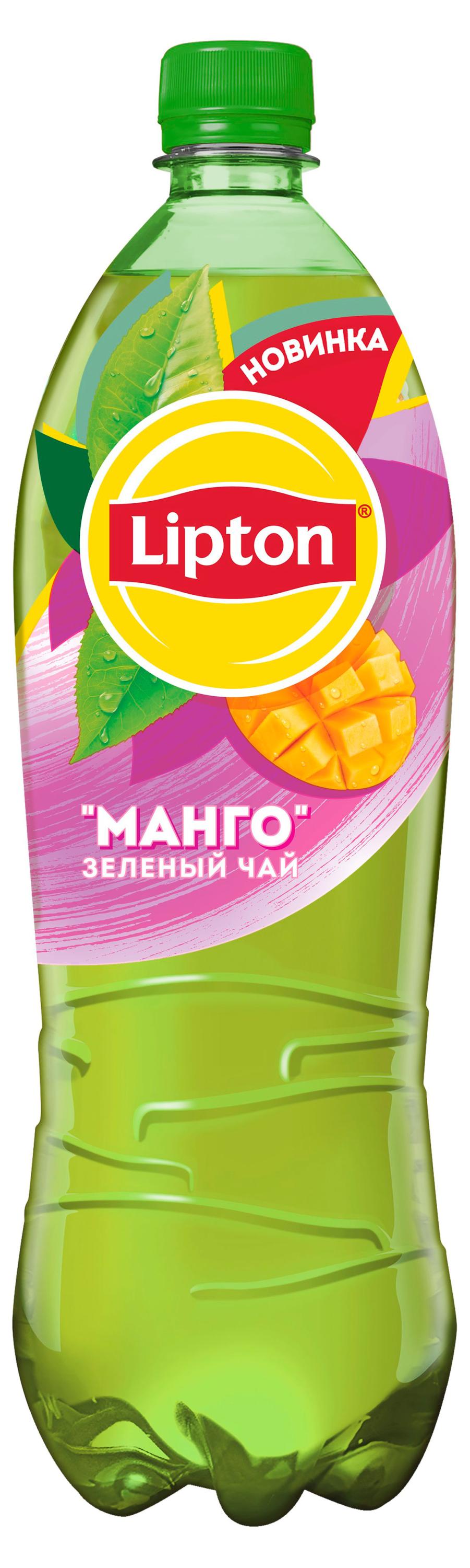 Чай зеленый Lipton Манго, 1 л