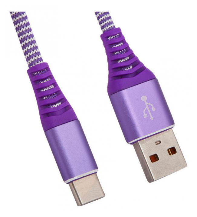 USB кабель Liberty Project Type-C Носки фиолетовый