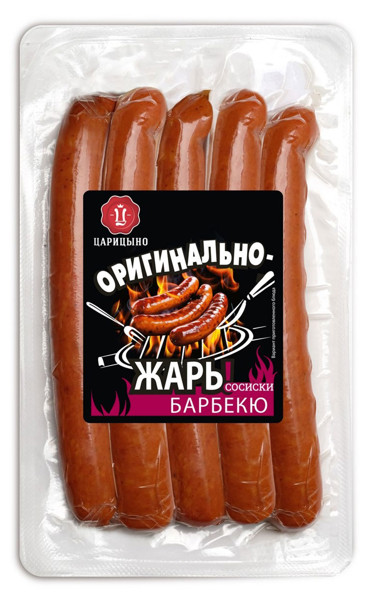 Сосиски вареные «Царицыно» барбекю, 300 г