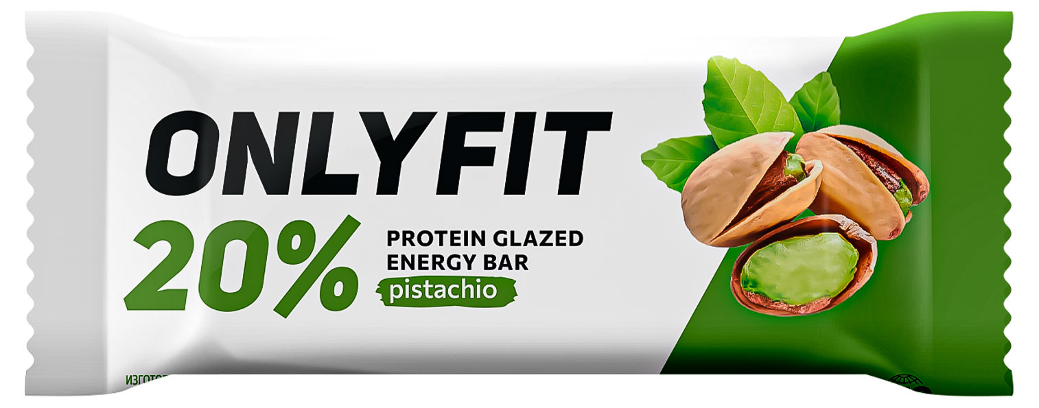 Батончик протеиновый Onlyfit Фисташка, 40 г