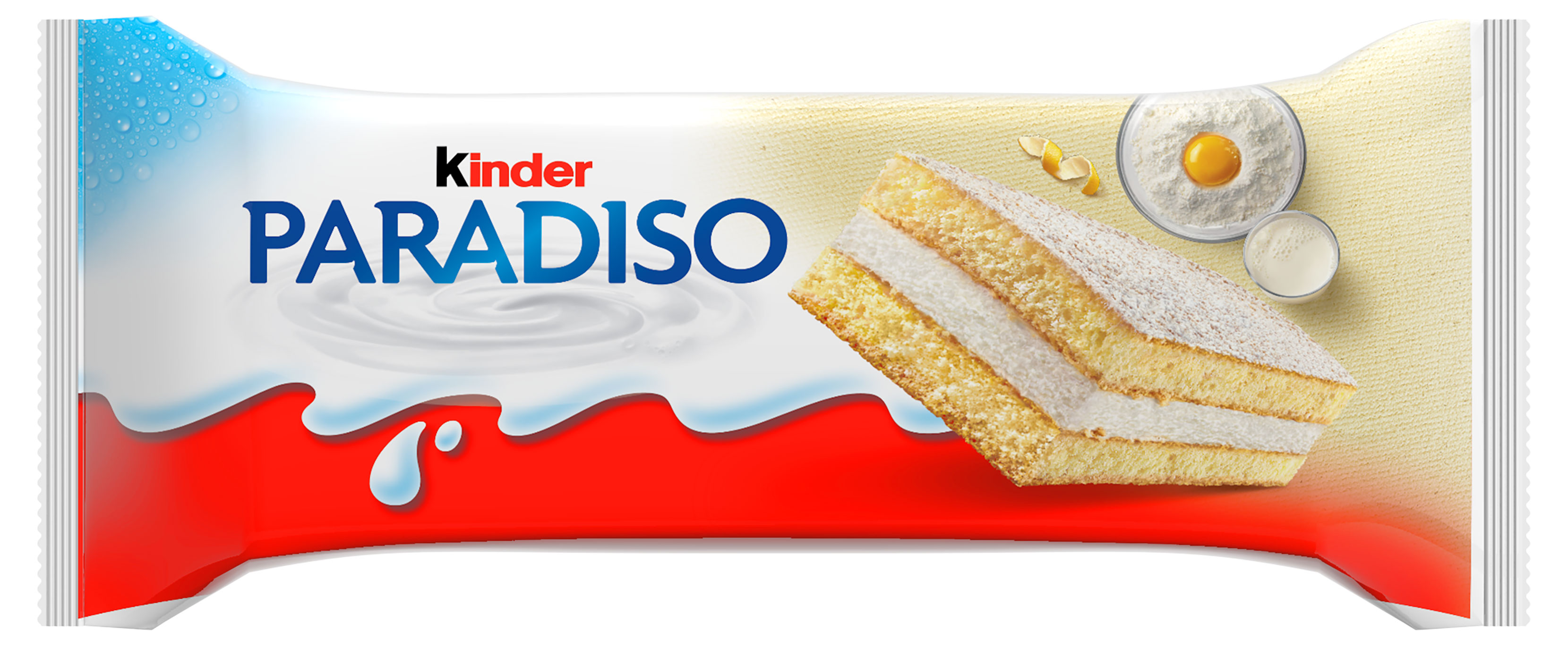Пирожное бисквитное Kinder Paradiso со вкусом лимона и нежной молочной начинкой Италия, 31 г