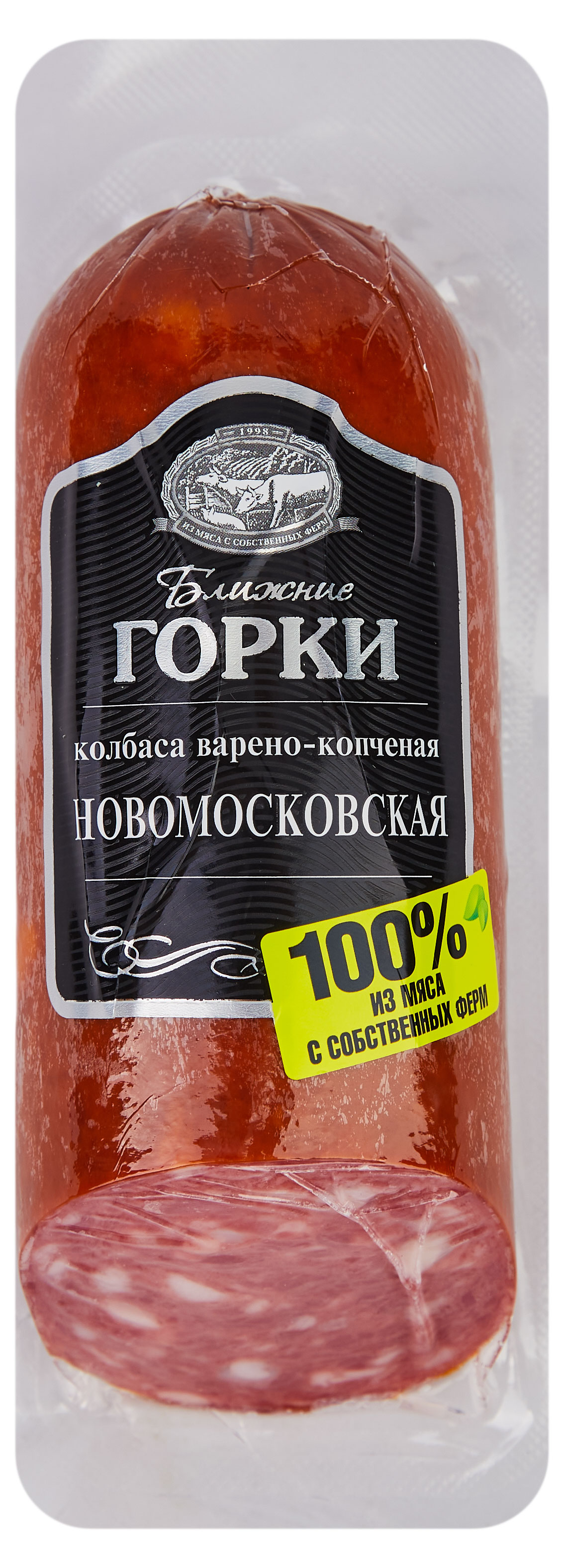 Колбаса варено-копченая «Ближние Горки» Новомосковская кусок, 350 г