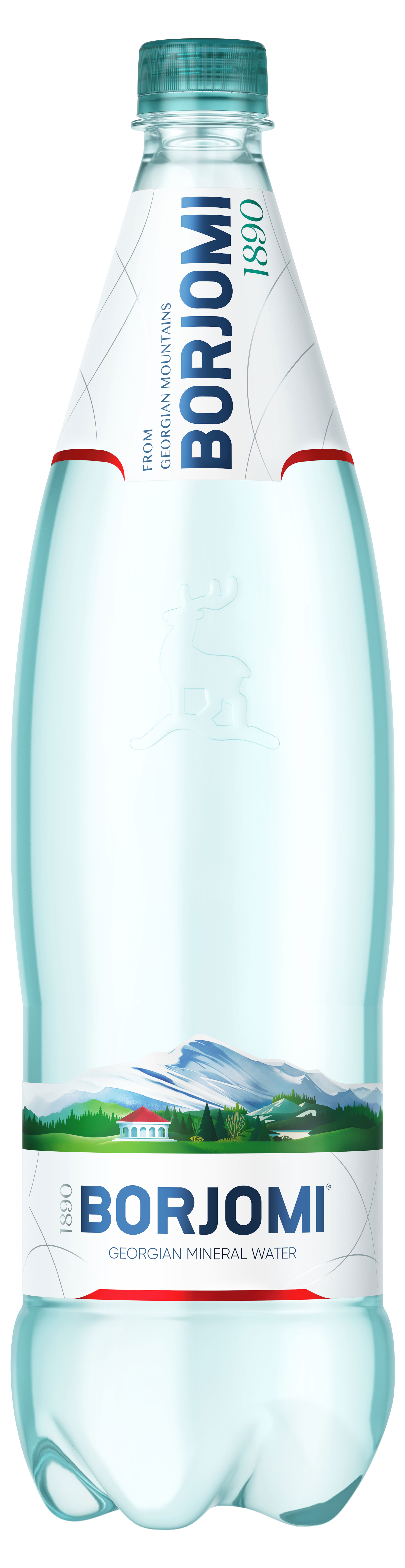 Вода минеральная Borjomi природная лечебно-столовая газированная, 1,25 л
