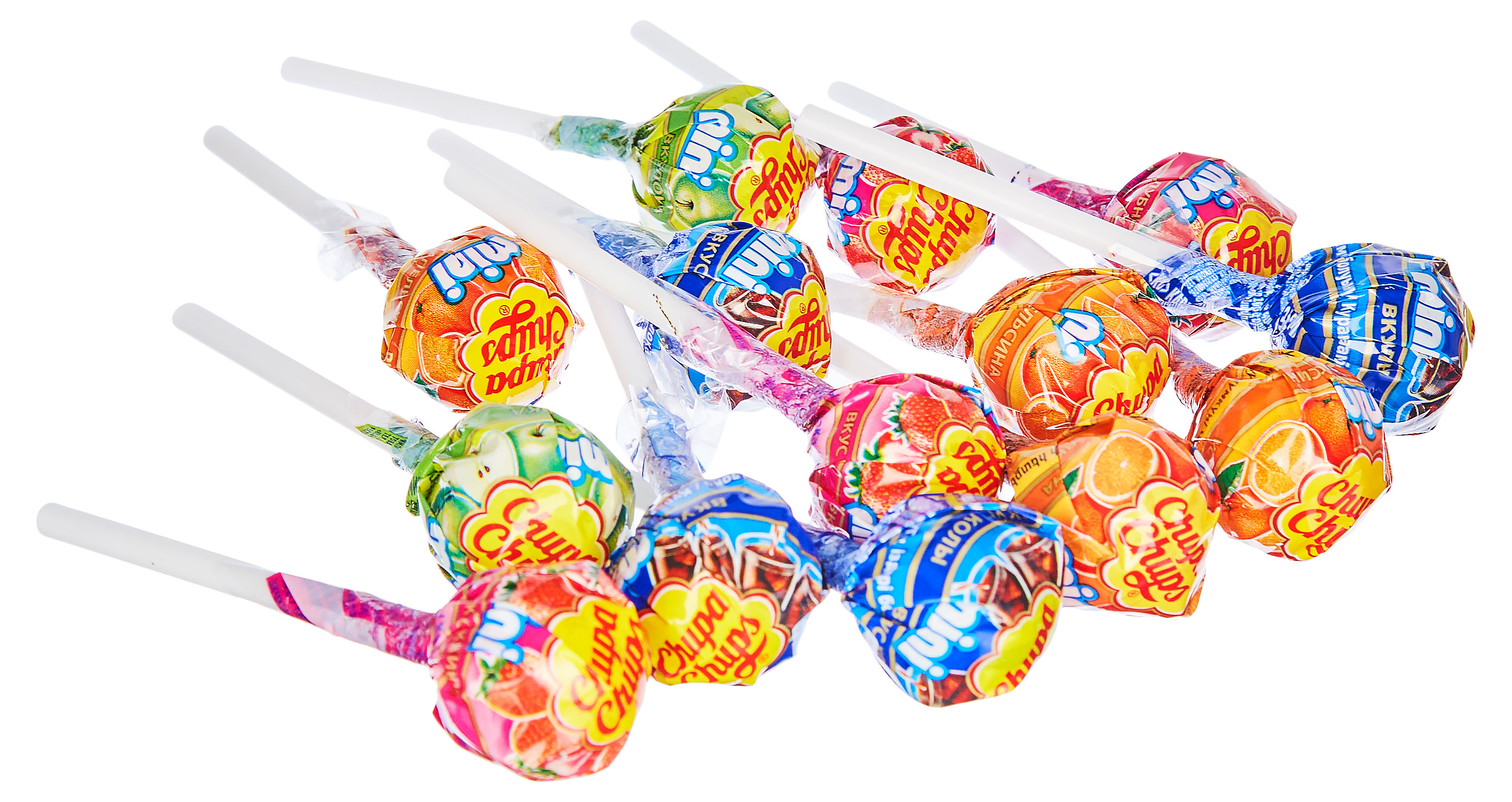 Карамель Chupa Chups Микс Мини, вес