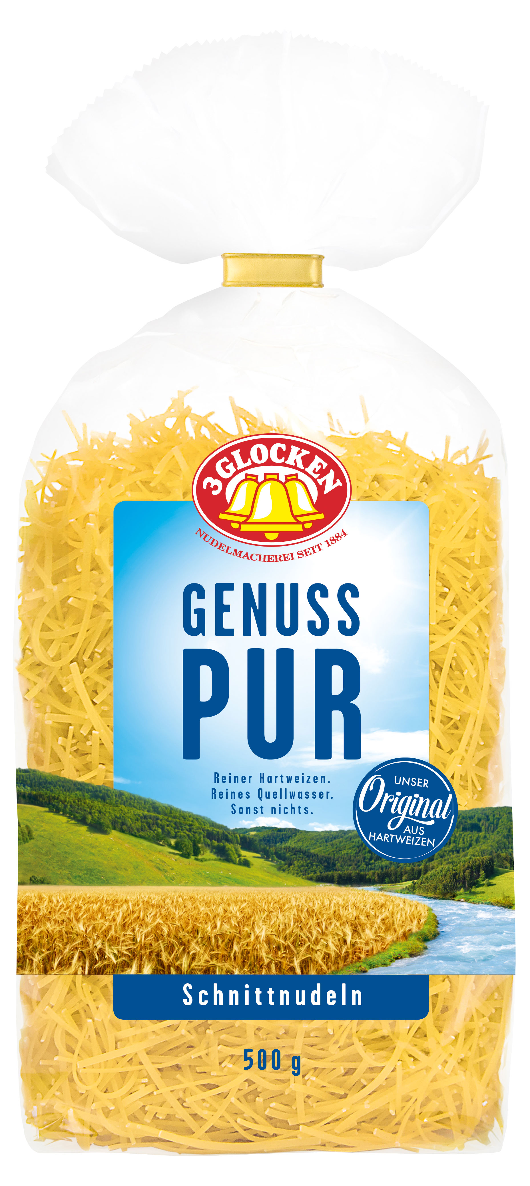 Макаронные изделия 3 GLOCKEN Schnittnudeln лапша, 500 г