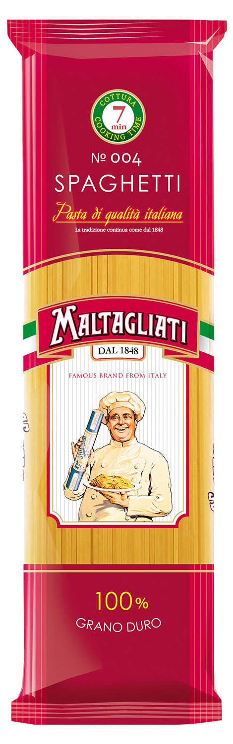Макаронные изделия Maltagliati № 004 спагетти, 450 г