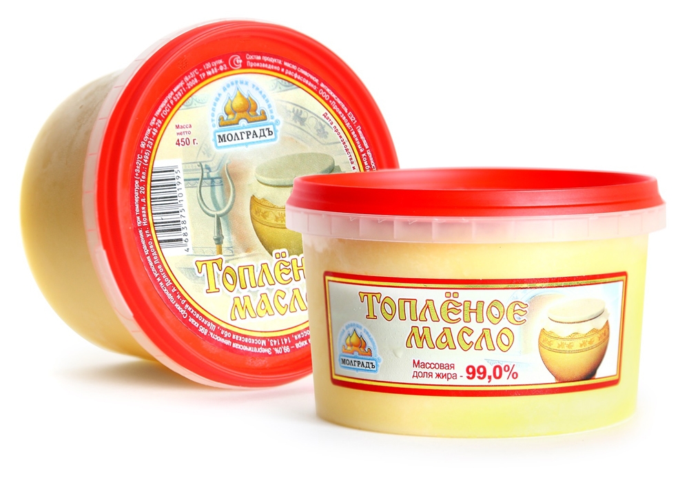 Масло топленое «Молградъ» 99%, 450 г