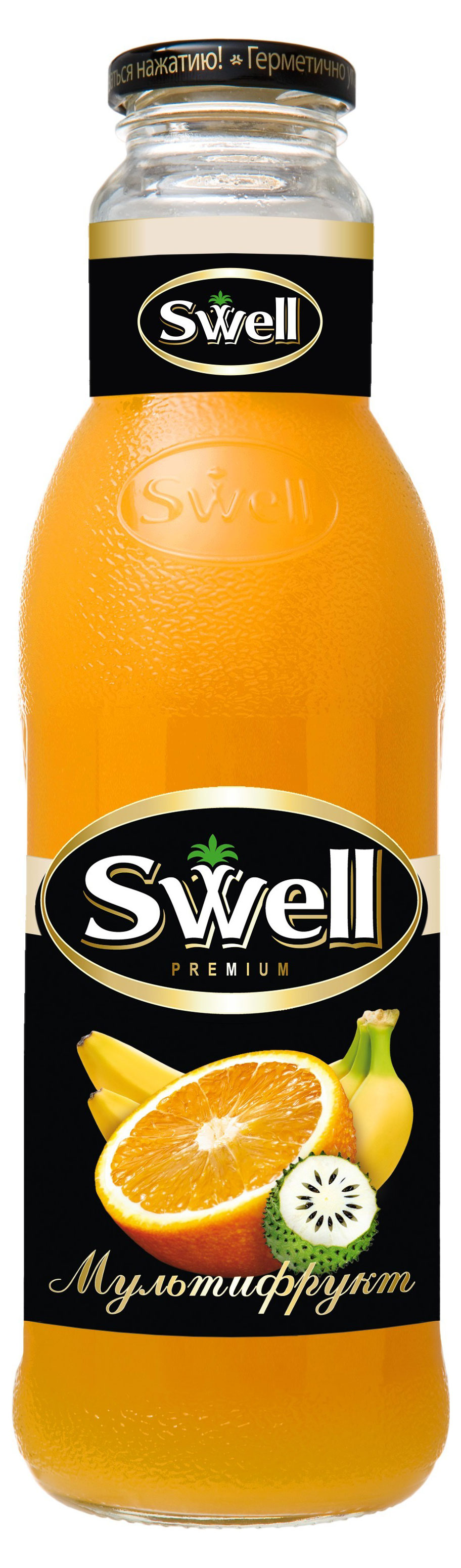 Нектар Swell мультифрукт с мякотью, 750 мл