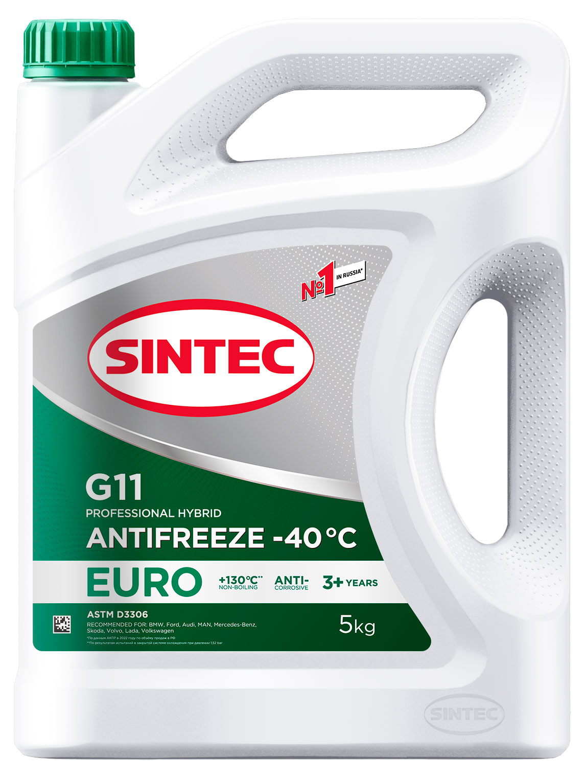 Антифриз Sintec Euro -40 С°, 5 л