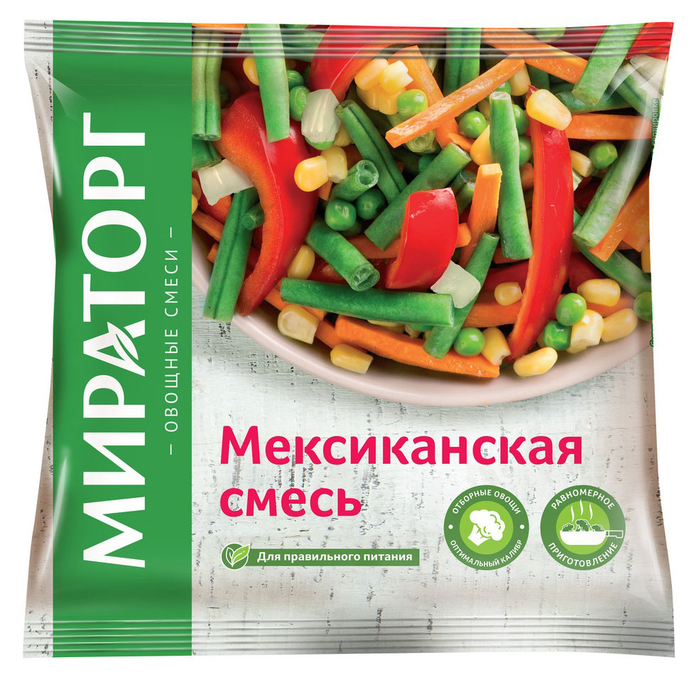 Смесь овощная «Мираторг» Мексиканская, 400 г