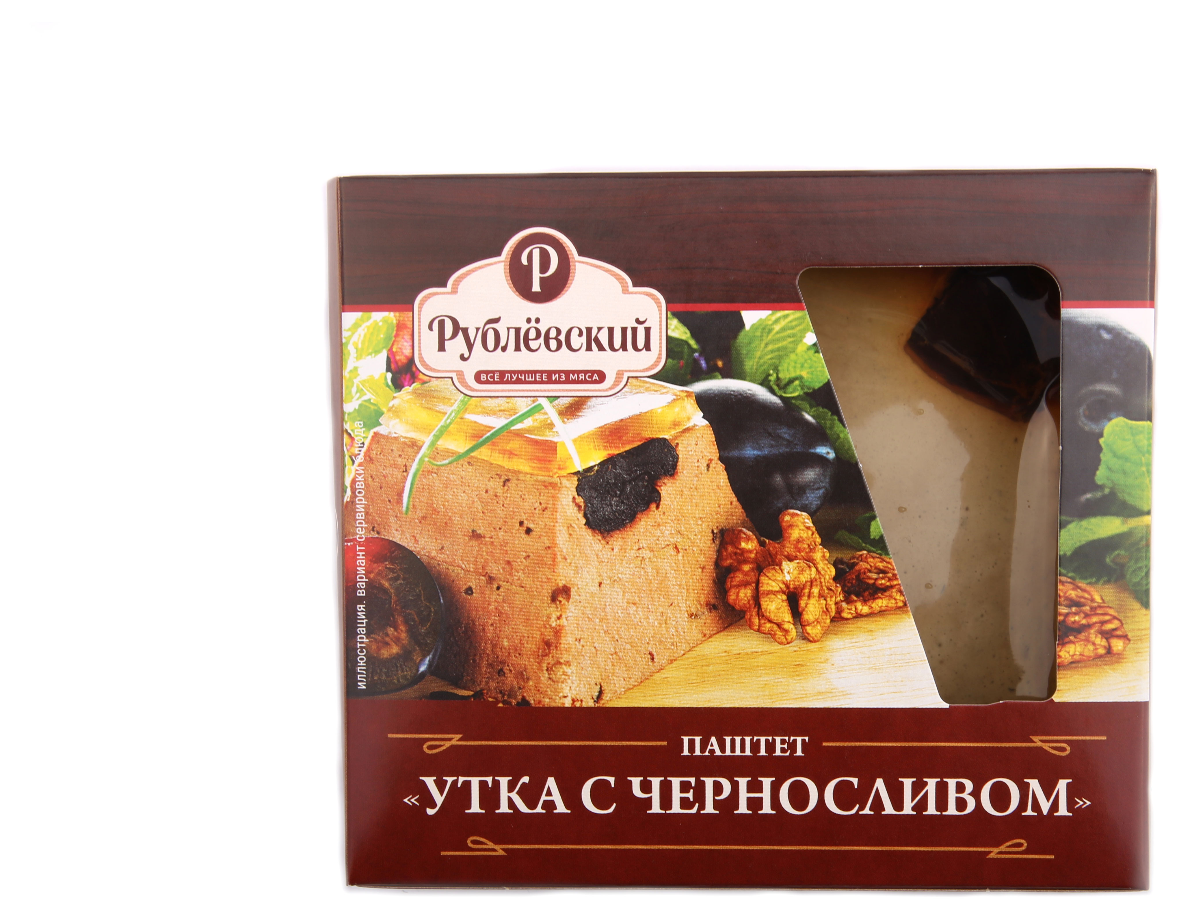 Паштет утиный «Рублёвский» с черносливом, 200 г