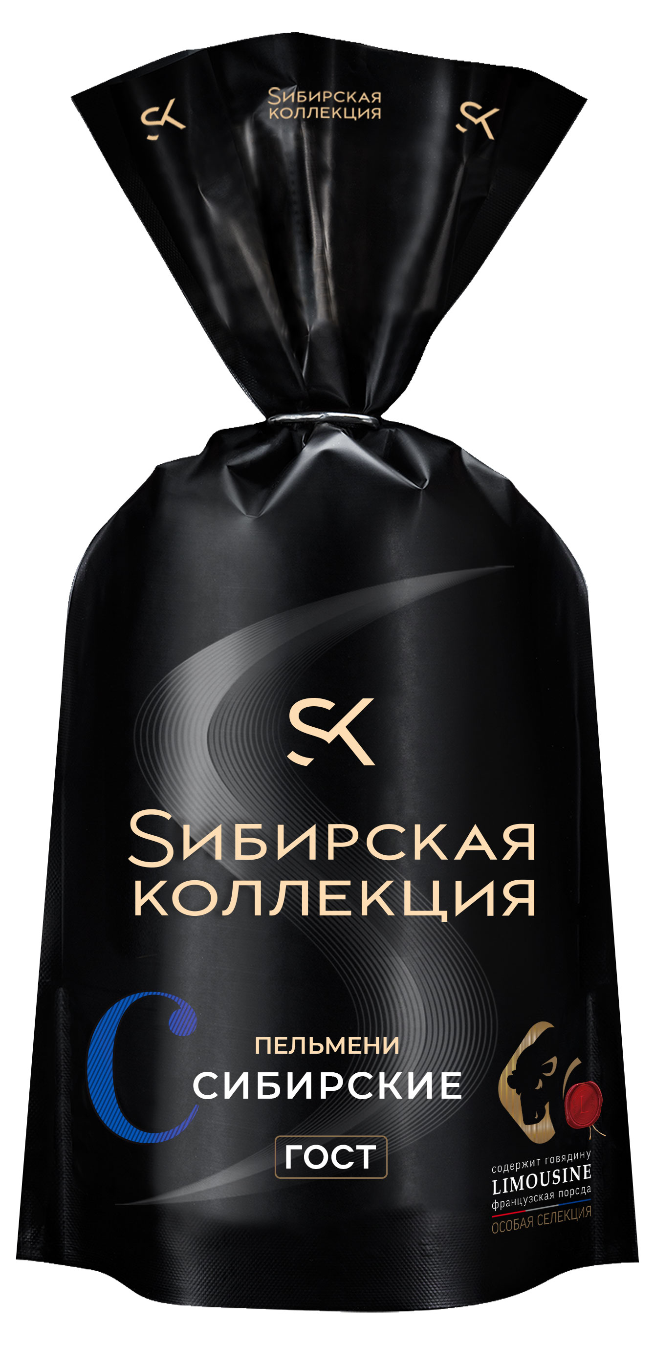 Пельмени «Sибирская Коллекция» Premium Сибирские с говядиной Limousine ГОСТ, 700 г